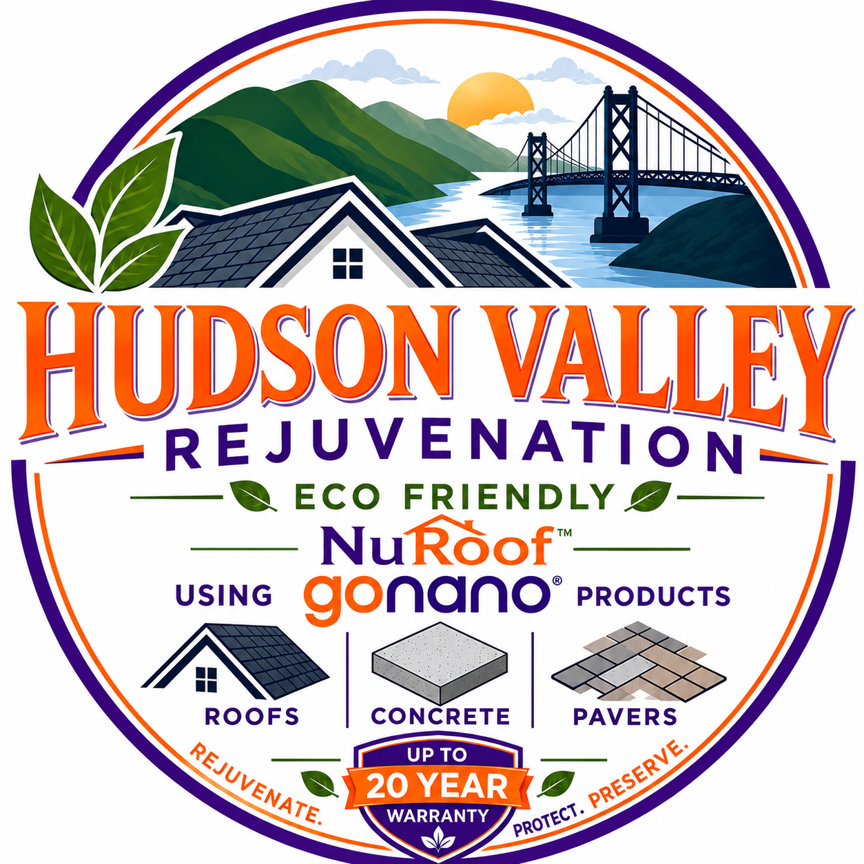 Hudson Valley Rejuvenation brand artwork